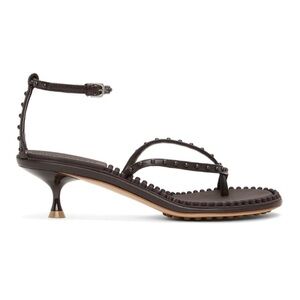 𝅺New Size 36.5 Bottega Veneta Brown Lagoon Bubble Low Sandals